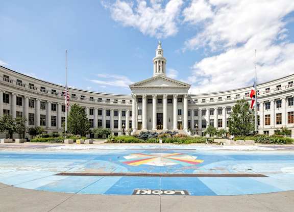 Denver City and County Building at TriVista on Speer, Denver, CO