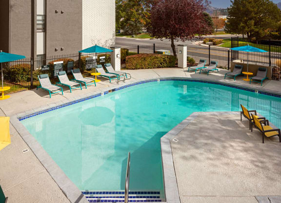 Clover Creek Apartments Pool Area