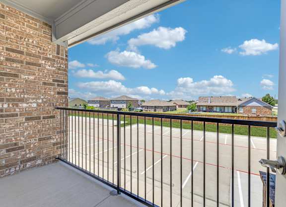 Large Balcony at Four Cedars, Gunter, 75058