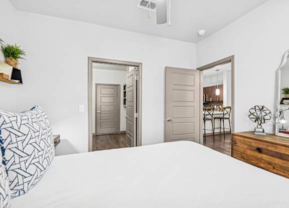 909 Flats Modern Apartments in Nashville, Tennessee Model Bedroom
