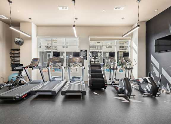909 Flats Modern Apartments in Nashville, Tennessee Fitness Center