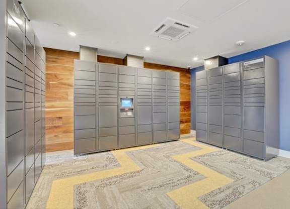 Sparc Apartments Package Lockers