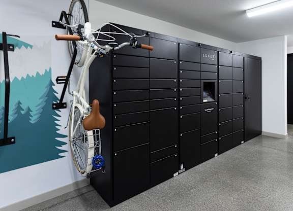 Bo Apartments parcel lockers