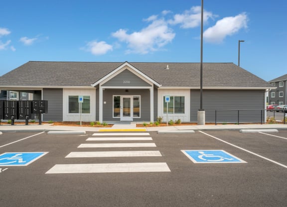 Mill Creek Apartments Clubhouse Exterior