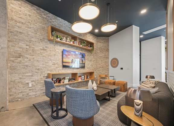 Alton Mill District Apartments in Charlotte, North Carolina Clubhouse Lounge