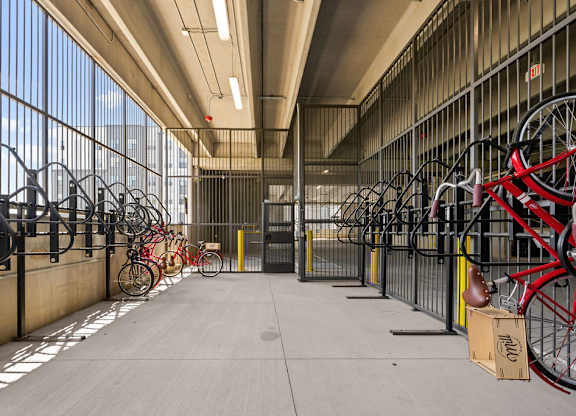 Alton Mill District Apartments in Charlotte, North Carolina Bike Racks