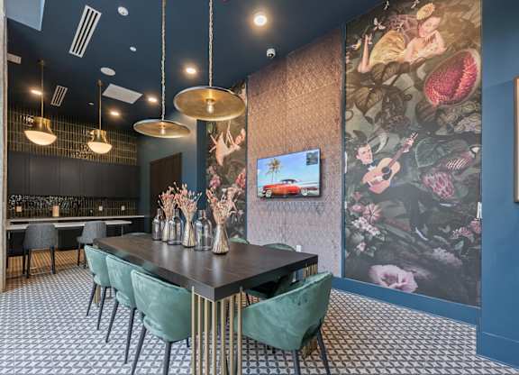 Alton Mill District Apartments in Charlotte, North Carolina Clubhouse Lounge