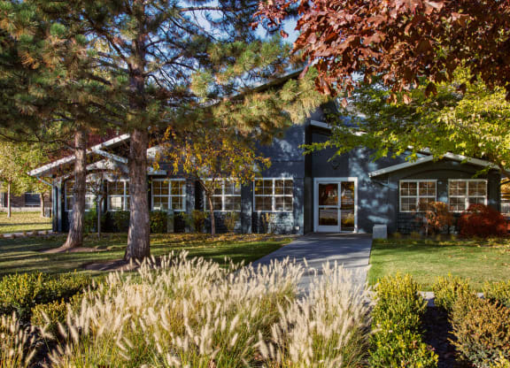 The Grove Apartments Building Exterior and Landscape