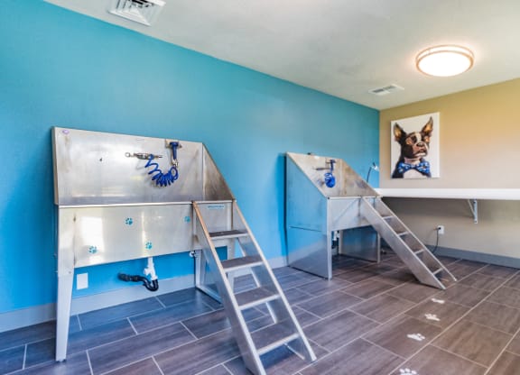 The Grove Apartments Dog Washing Stations
