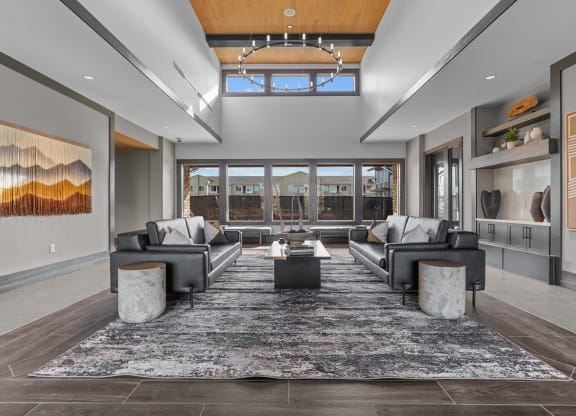 Aura Crossroads Clubhouse Lounge