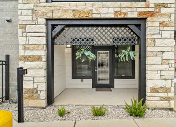 Axis Hamilton Apartments in San Antonio, Texas Private Patio