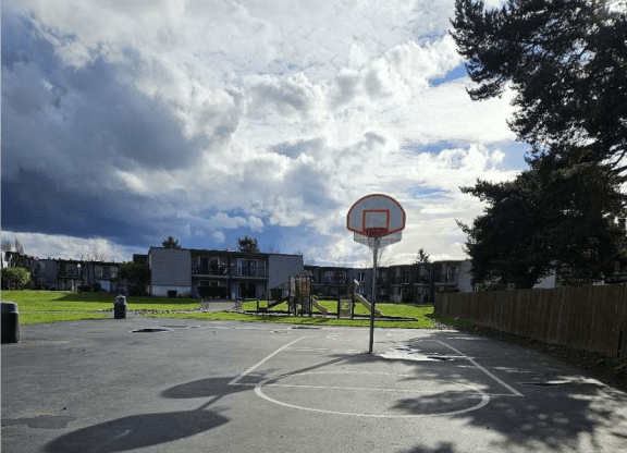 Ventana Apartment basketball court