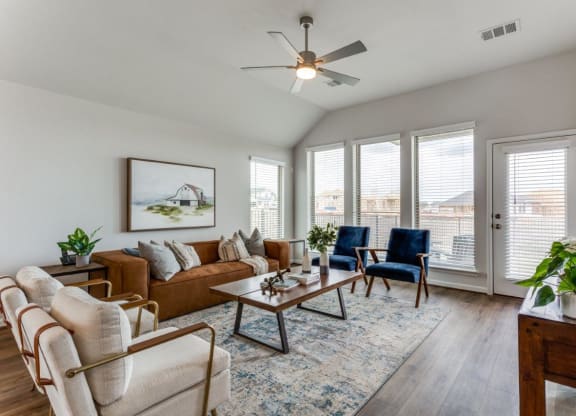 Caso Santa Rita Ranch Model Living Room