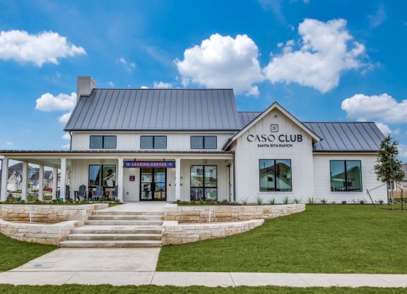 Caso Santa Rita Ranch Clubhouse Leasing Center and Exterior