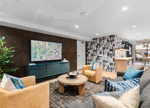Corner 63 Apartments lounge area