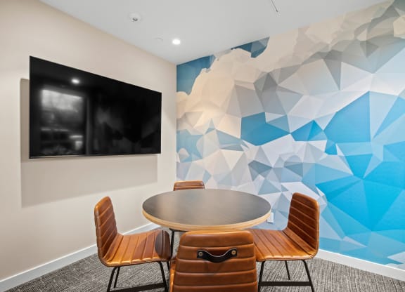 Corner 63 Apartments co-working area