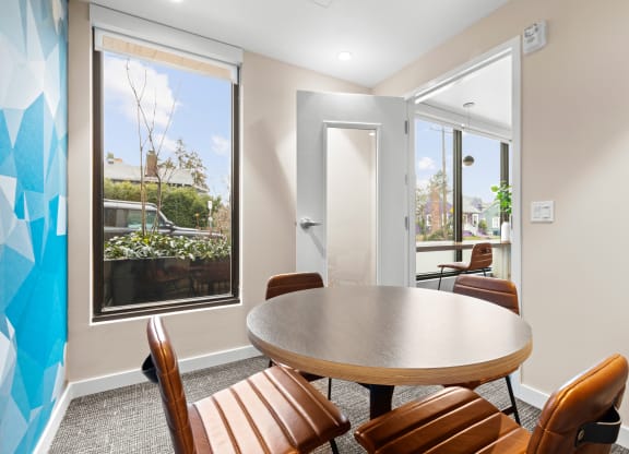 Corner 63 Apartments co-working area