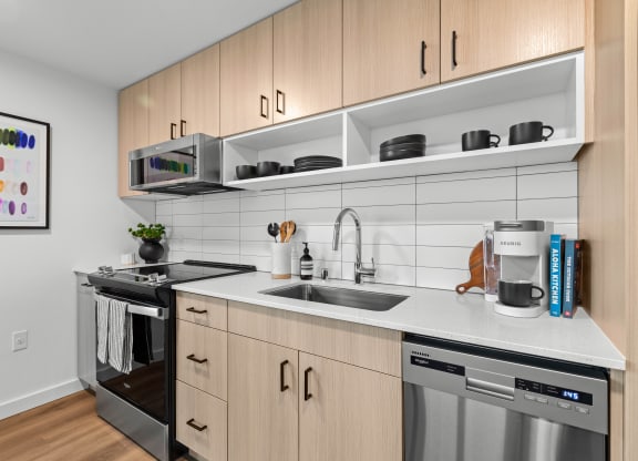 Corner 63 Apartments kitchen