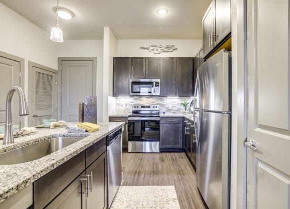 Cromwell at Plum Creek Apartments Model Kitchen