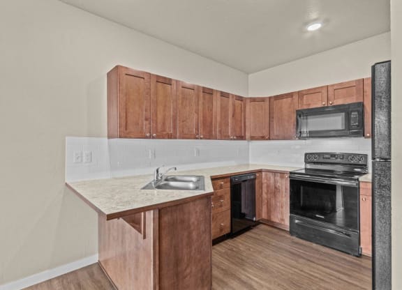 Dakota Flats Apartments in Spokane, Washington Kitchen