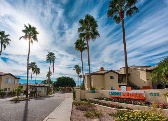 Desert Mirage Apartment Homes Monument Sign