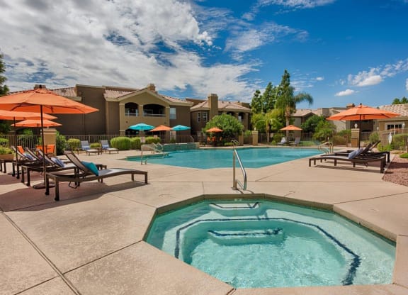 Desert Mirage Hot Tub and Pool