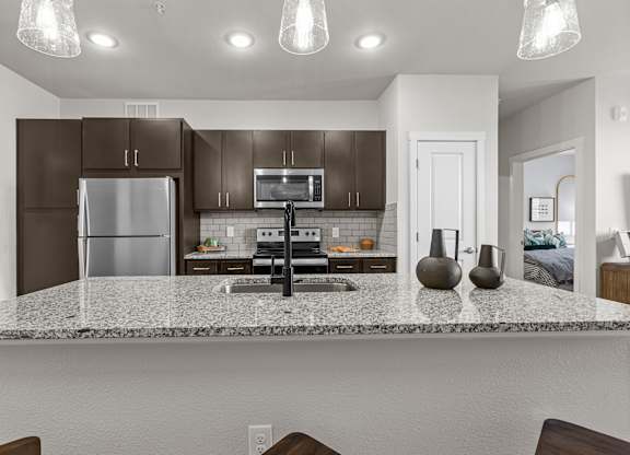 Island Kitchen at Discovery at The Realm, Texas