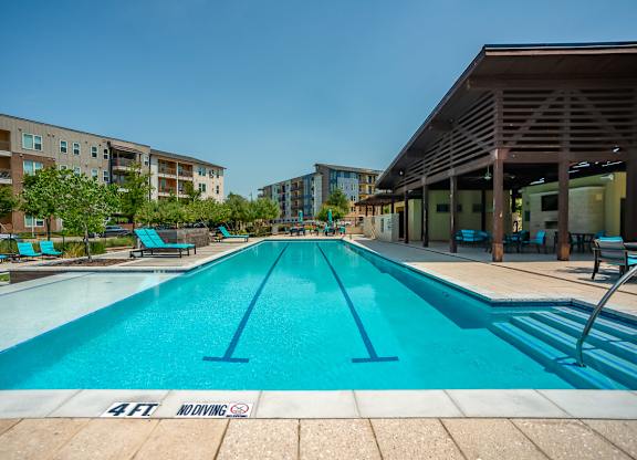 Sparkling Pool at Discovery at The Realm, Texas