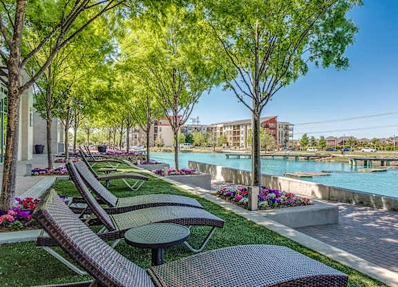 Poolside Patio at Discovery at The Realm, Lewisville, 75056