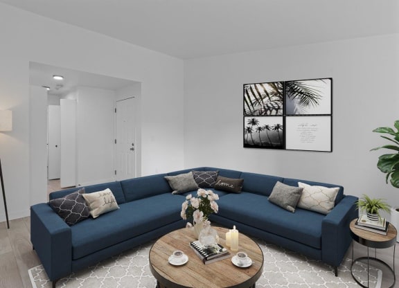 Elevate Apartments in Lynwood, Washington Model Living Room