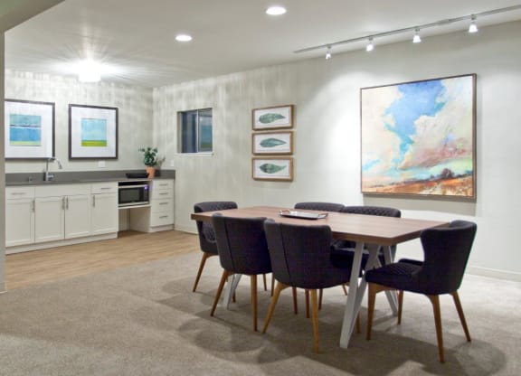 Evergreen Ridge Clubhouse Lounge with Kitchen