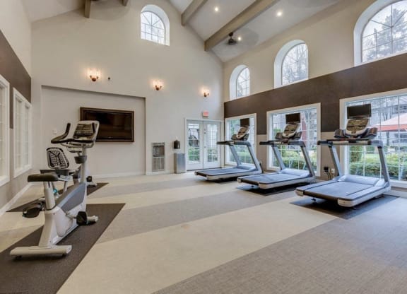 Fulton's Crossing and Landing Apartments fitness center
