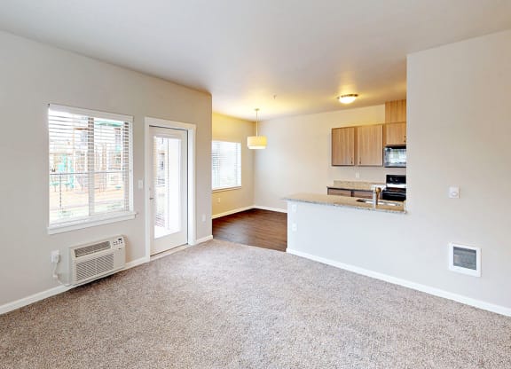 Fruitland Meadow Kitchen and Living Room