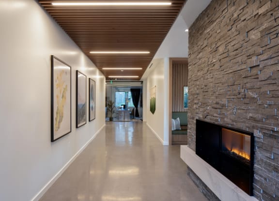 The Gabe Apartments in Portland, Oregon Entrance and Lobby