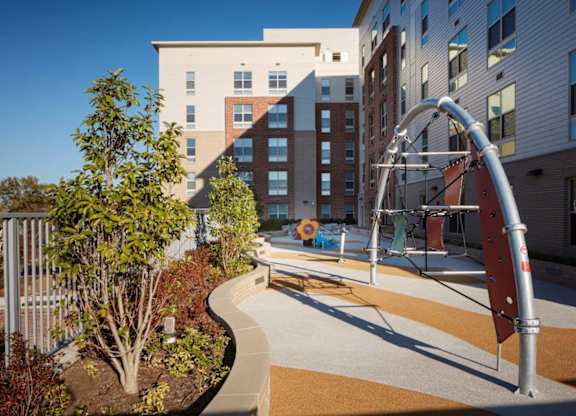 Gilliam Place Apartments in Arlington, Virginia Exterior and Playground