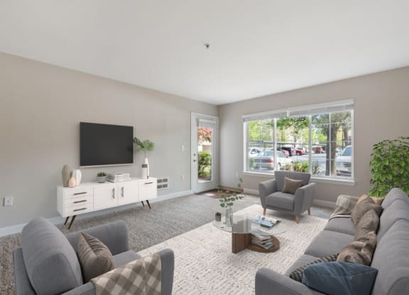 Hanover Apartments Living Room