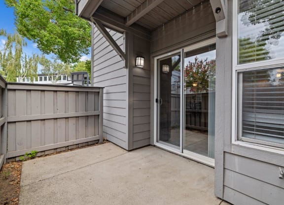 Hazel Ranch Apartments in Fair Oaks, California Private Patio
