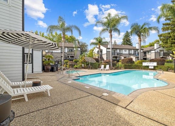 Hazel Ranch Apartments in Fair Oaks, California Pool