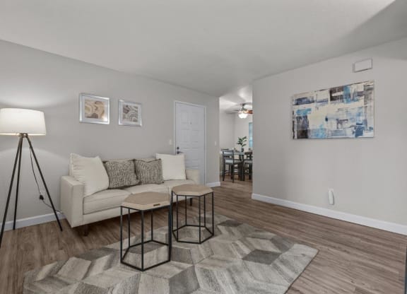 Hazel Ranch Apartments in Fair Oaks, California Model Living Room