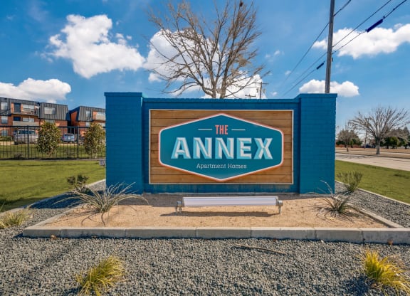 The Annex Exterior Monument Sign