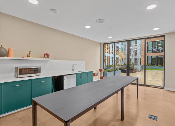 The Warren Apartments Community Kitchen