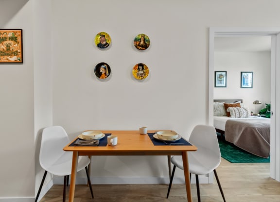 The Warren Model Dining Area