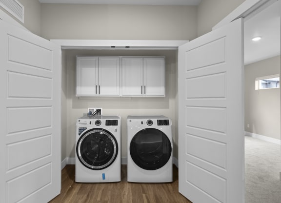 our apartments offer a laundry room with washer and dryer