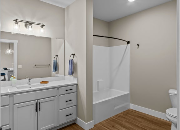 the heights on capitol hill apartments bathroom