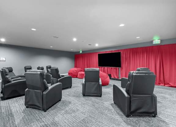 Keeler's Corner Apartments in Lynnwood, Washington Theater Room