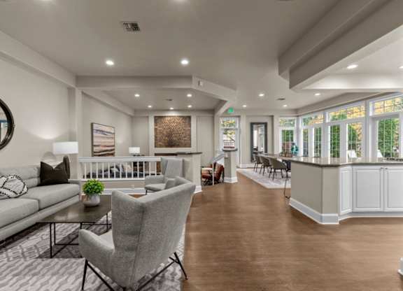 Keeler's Corner Apartments in Lynnwood, Washington Clubhouse Lounge
