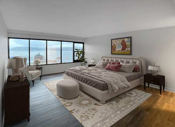 Large Bedroom at Lake Tower, Coeur d'Alene, 83814