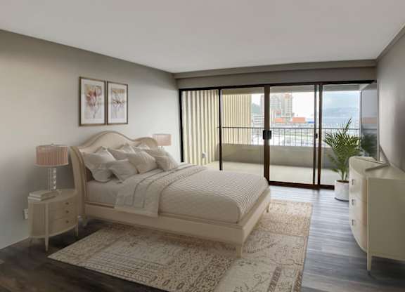 Spacious Bedroom at Lake Tower, Idaho, 83814