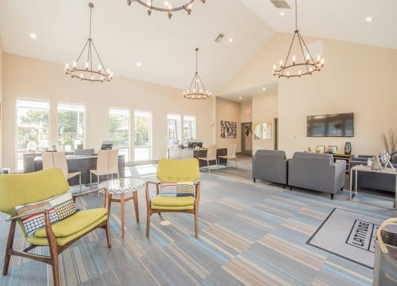 Latitude Apartments and Townhomes Clubhouse Lounge