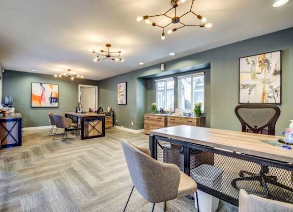 The Alexandar Apartments Interior of Leasing Office